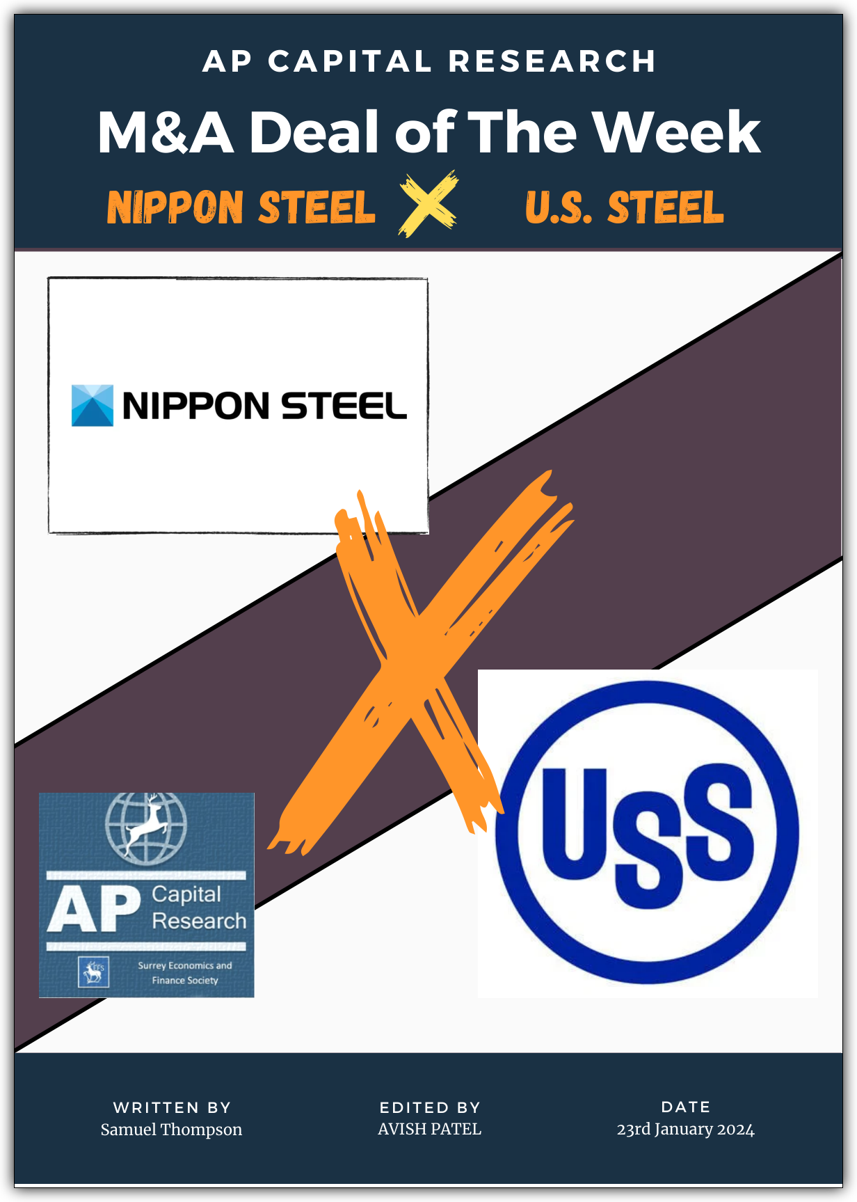M&A Deal of the Week - Nippon X US Steel